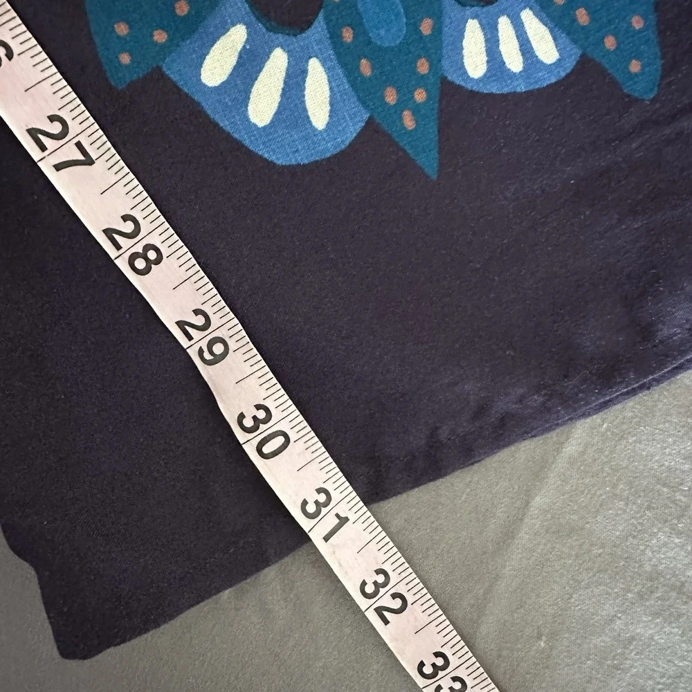 FARM RIO X Anthropologie Floral Print Martina Pants Women's S Blue Wide-Leg NWT - Picture 12 of 13